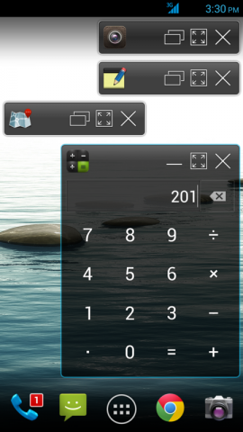 Liquid S1 mit Float UI (Bild: Acer)